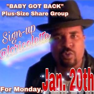 “Baby Got Back” Weekly Share Group